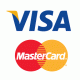 پرداخت با  ویزا و مستر کارت